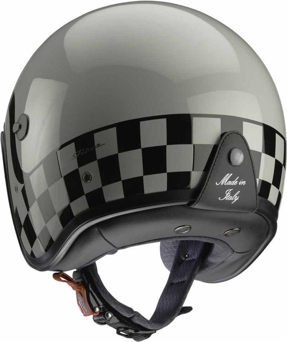 Caberg Helm Jet Freeride Formula Mat Bruin Motorhelm