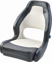 VETUS Driver Zwart met Witte Bootstoel