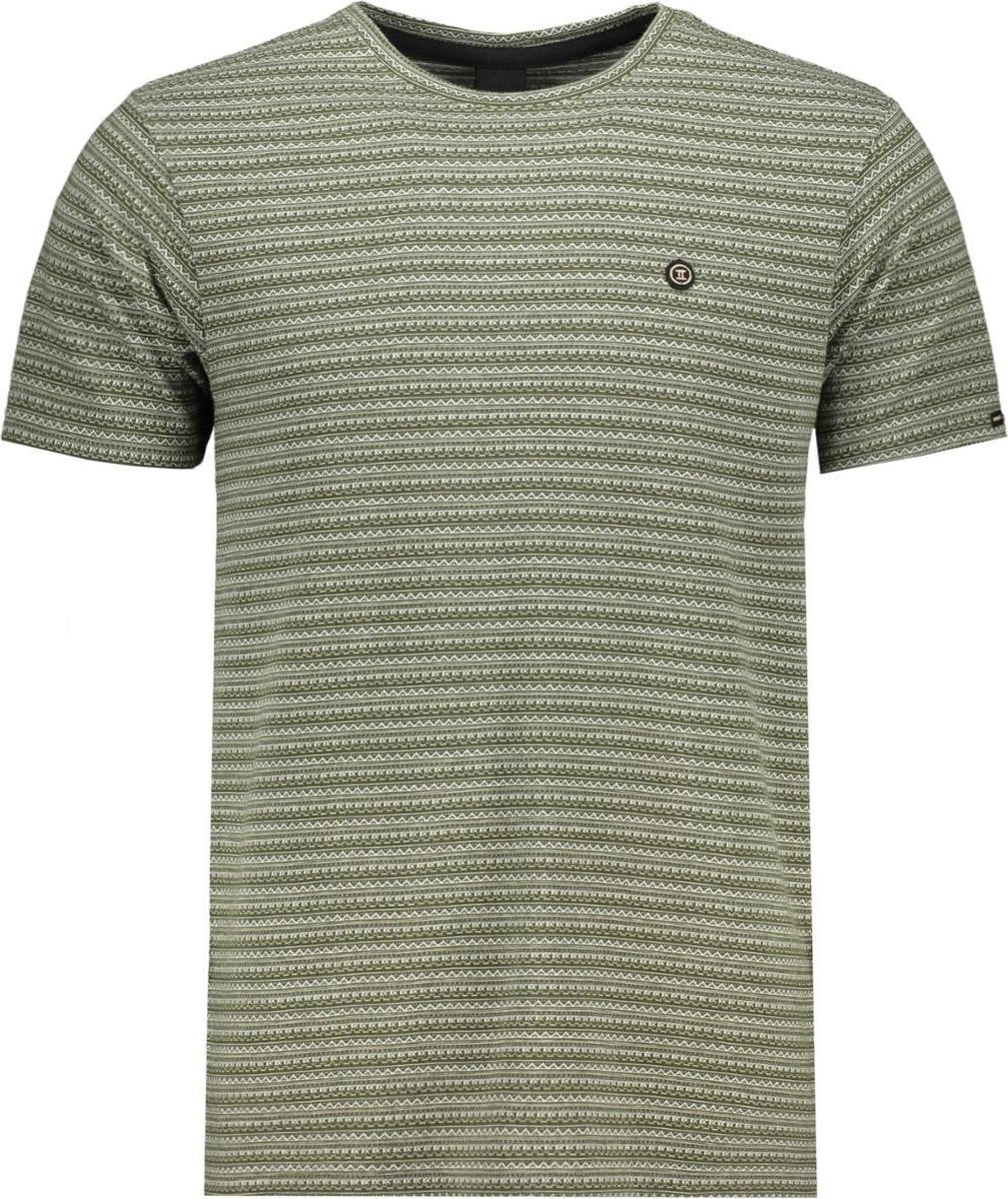 Tee Crew Jaquard Tw11508 Bronze Green 621