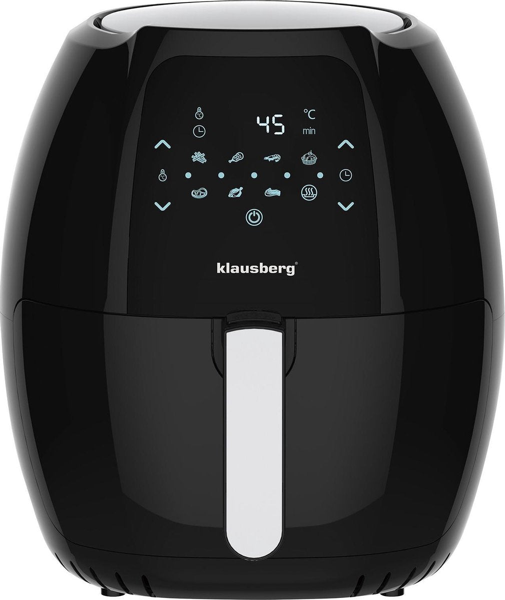 Klausberg 7495 - Airfryer XXL - 7.7L Family size  - Heteluchtfriteuse
