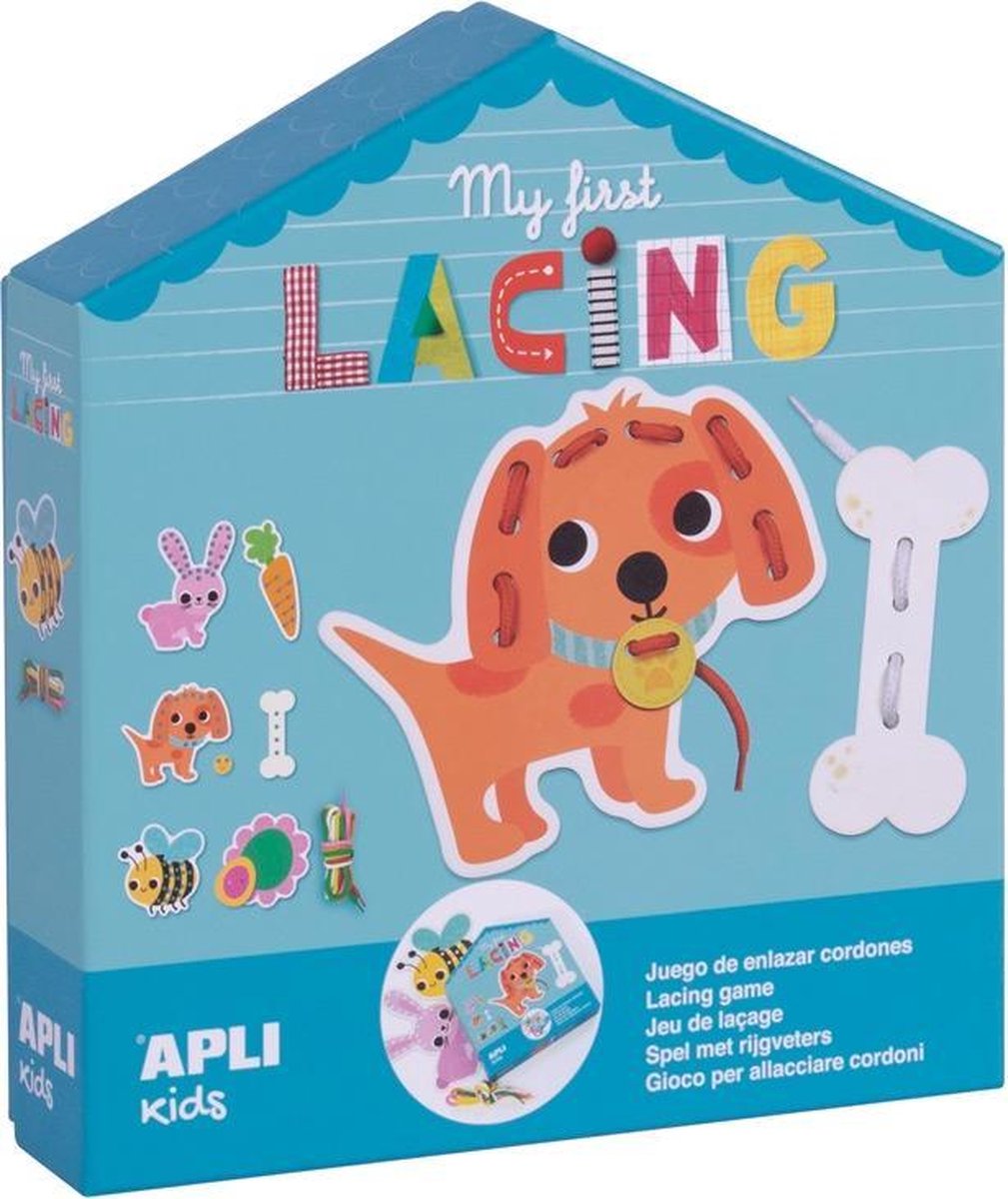 Apli Kids Veters strikken leren met dieren