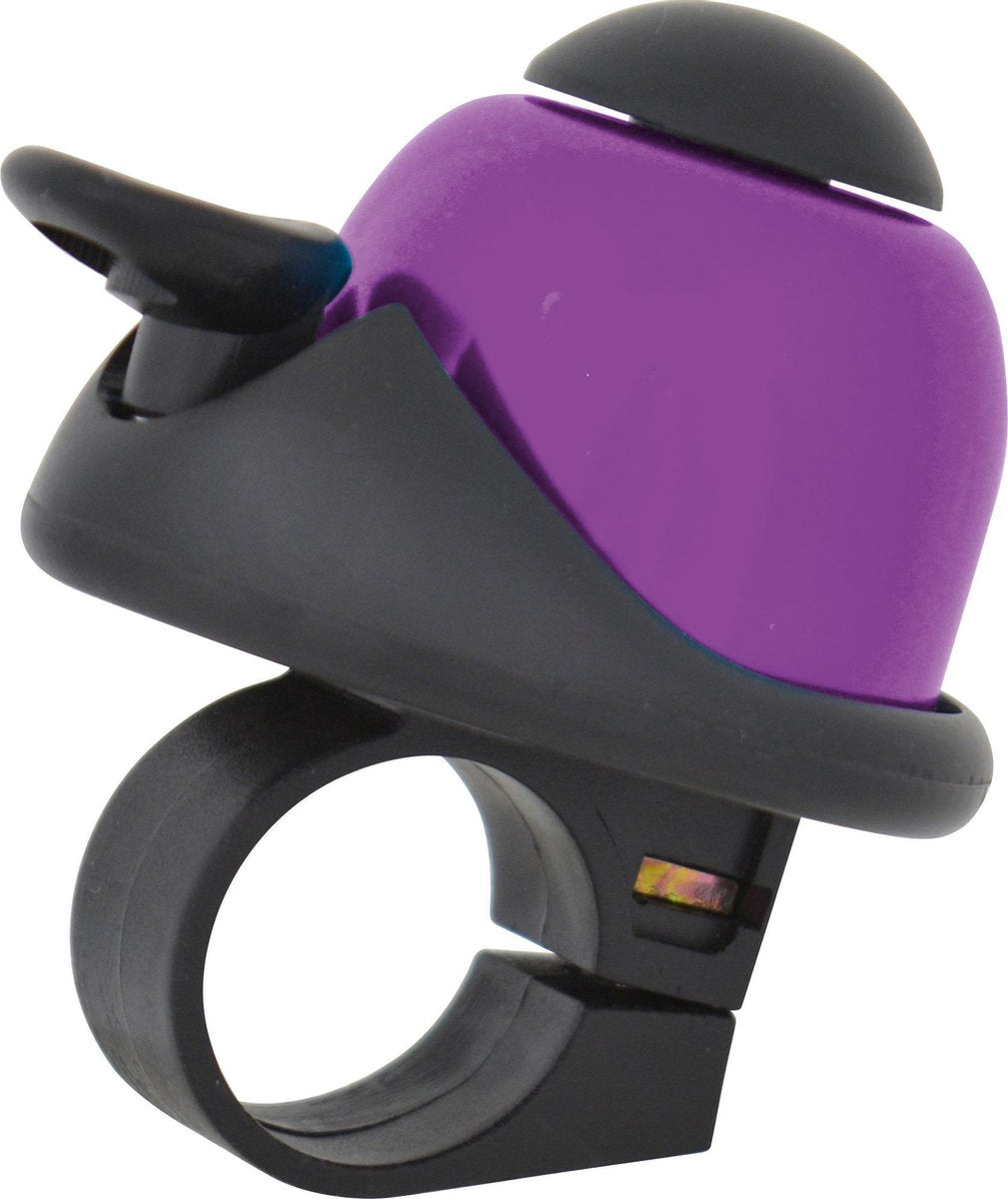 Dresco Fietsbel Design Alloy 34 Mm Aluminium Paars
