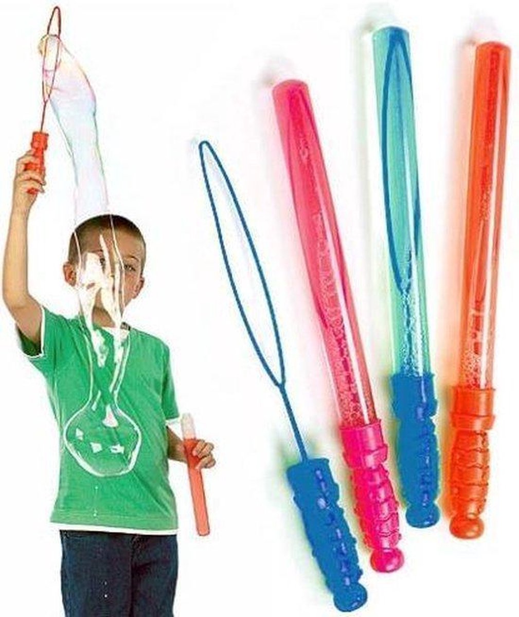 Bellenblaaszwaarden 4 pack - Groen