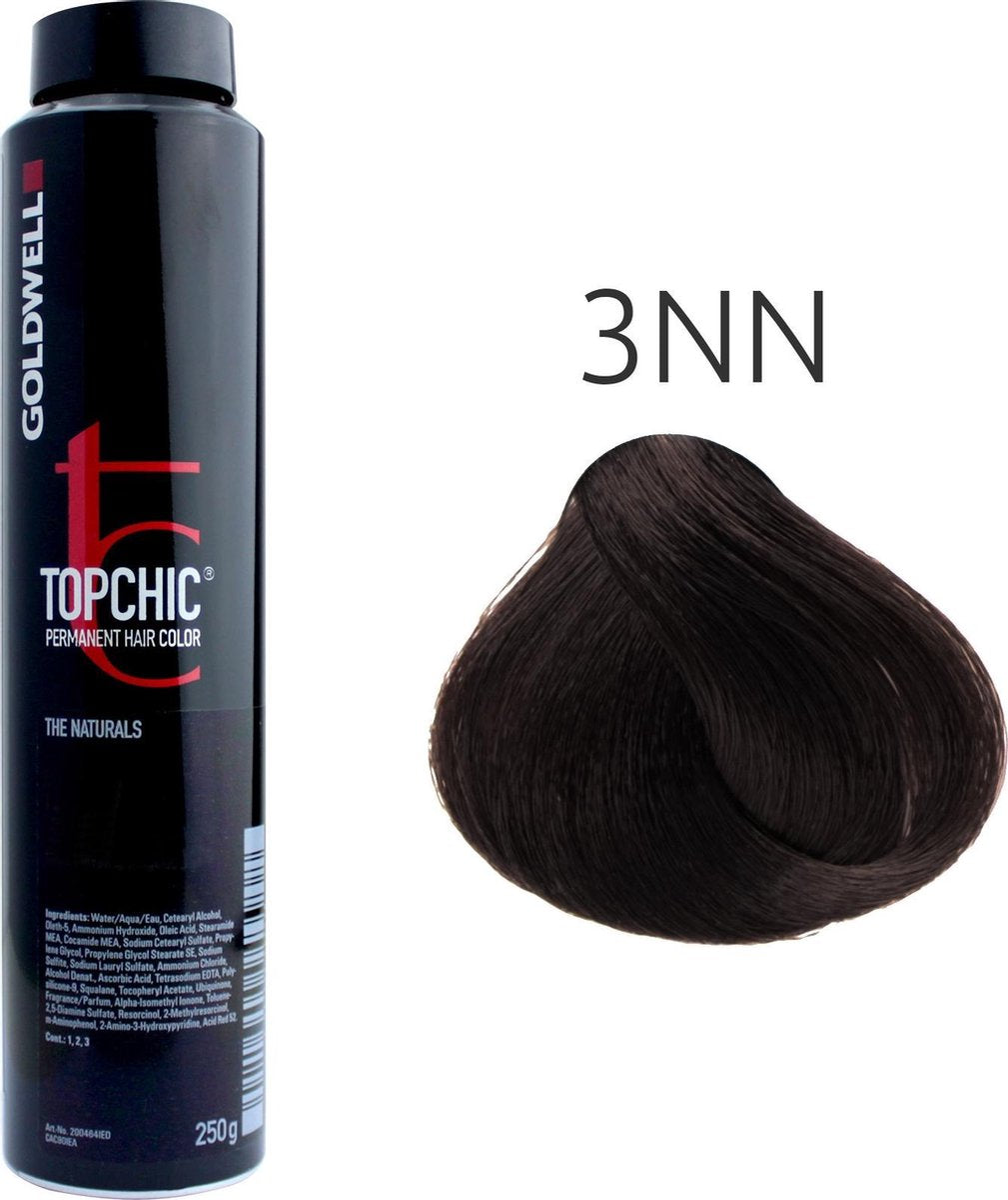 Goldwell - Topchic Depot Bus - 3-NN Donkerbruin Extra - 250 ml