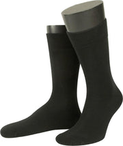 Basset - Sokken - Sokken Heren - 6 Pack - Zwart - Maat  43-47
