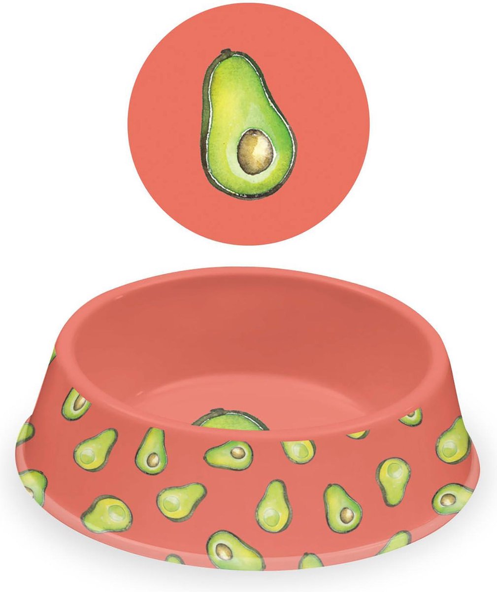 Tarhong voerbak hond avocado melamine 23x6 cm 950 ml