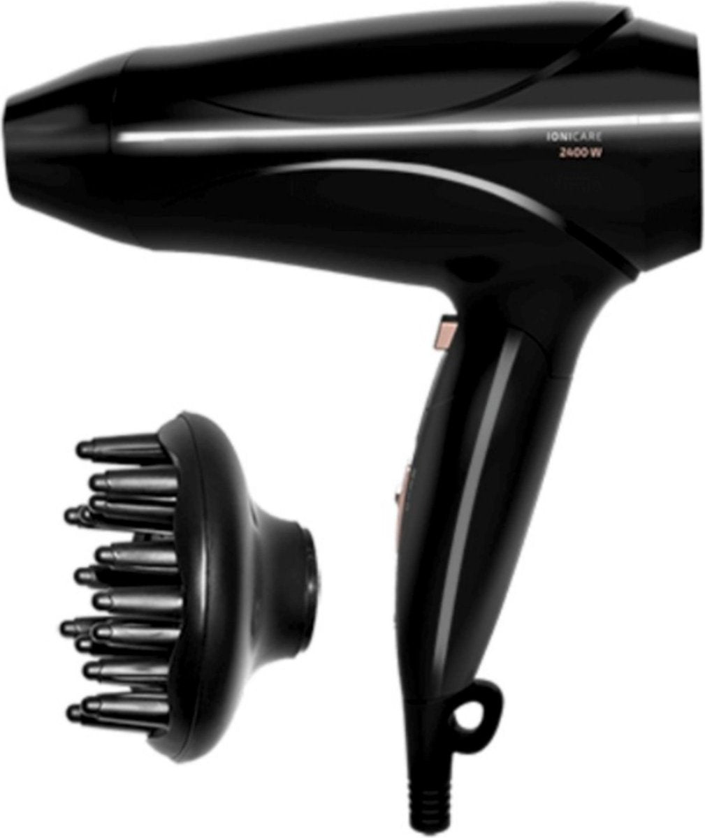 Lorem - Fohn Haardroger Met Diffuser - 2400W - 4 standen - Koude lucht