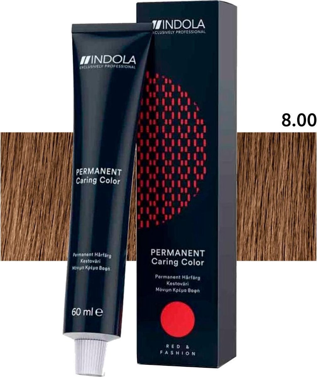 Indola Haarverf Profession Color Permanent Caring Color 8.00