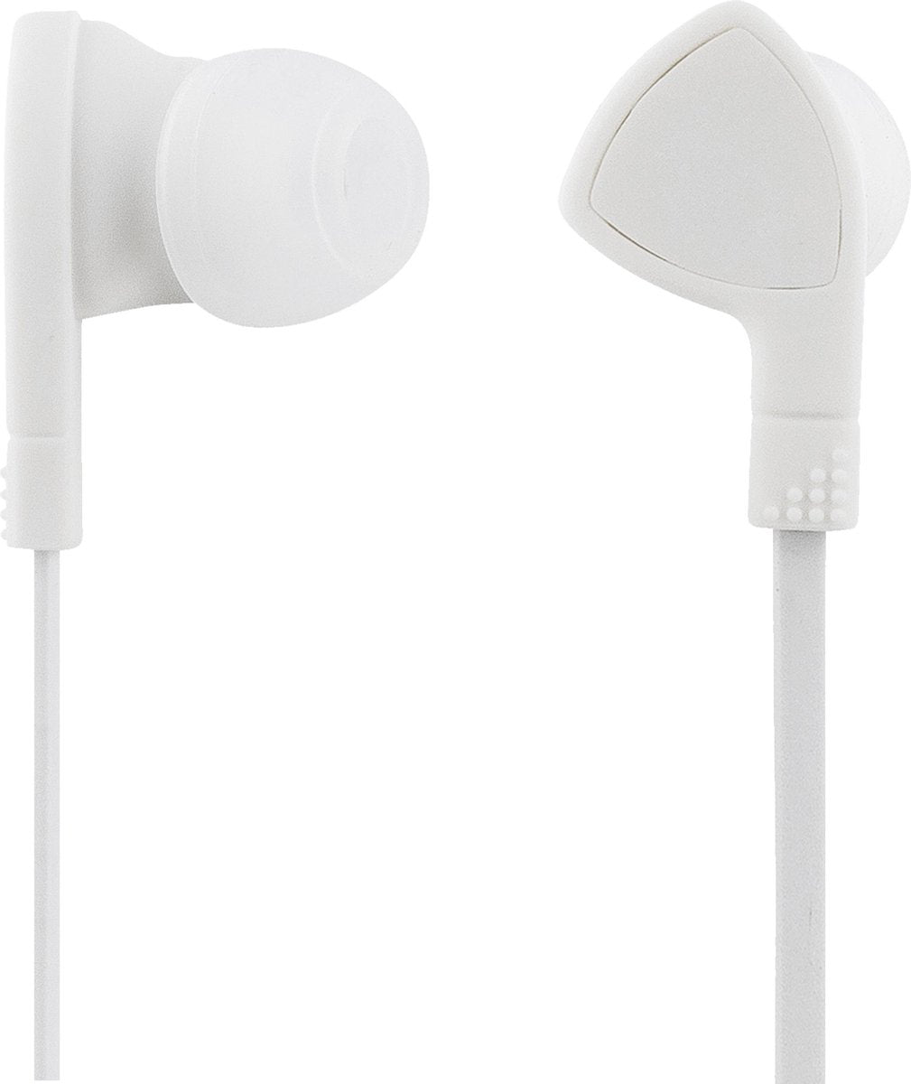 STREETZ HL-W103 In-ear oordopjes - Microfoon & Control button - Wit