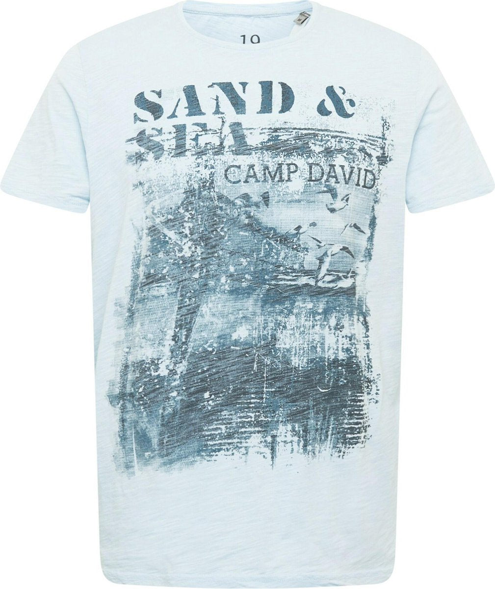Camp David shirt Lichtblauw-Xxl