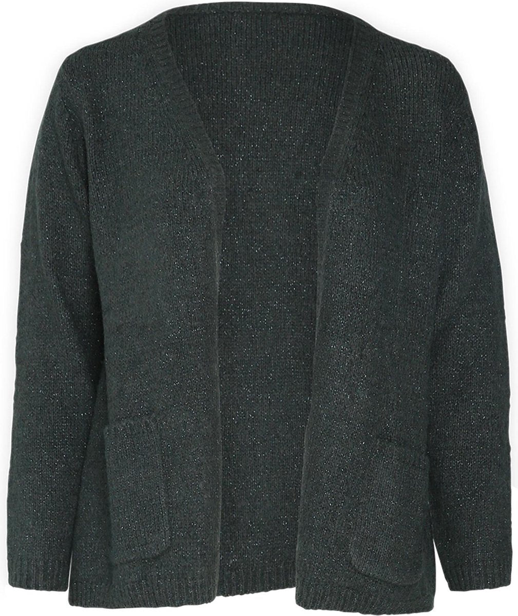 Cardigan met lurex in