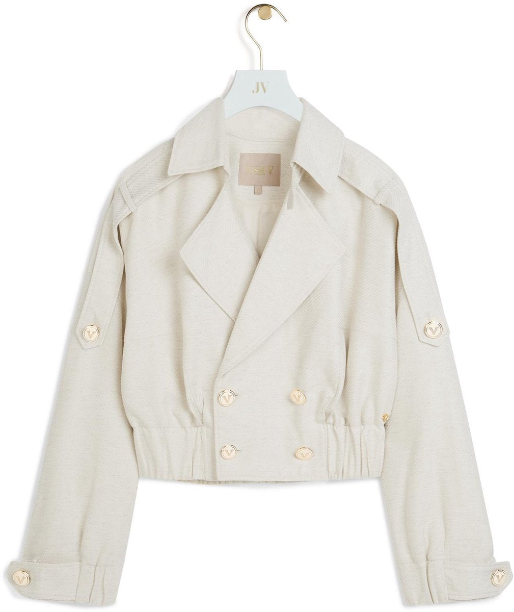 JOSH V   PARCY Jacket Crème - Maat 2XL