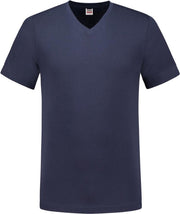 Tricorp 101005 T-Shirt V Hals Slim Fit Blauw maat XS