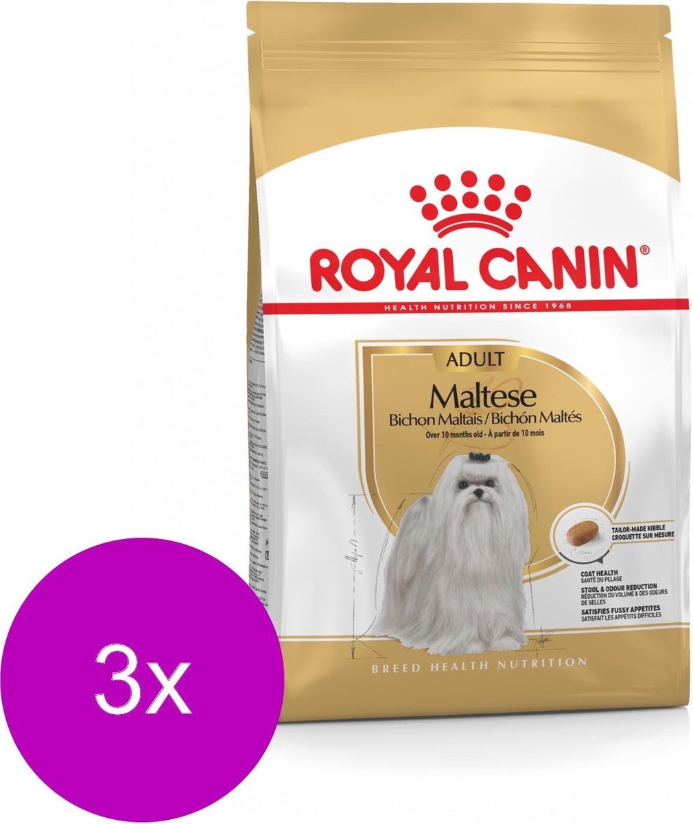 Royal Canin Bhn Maltese Adult - Hondenvoer - 3 x 1.5 kg