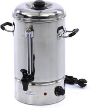 Heet Water Dispenser 00 Liter - RVS - Aftapkraan - met Peilglas + Temperatuurindicatie - 30 tot 110 Graden - Horeca Water Koker / Boiler - Maxima