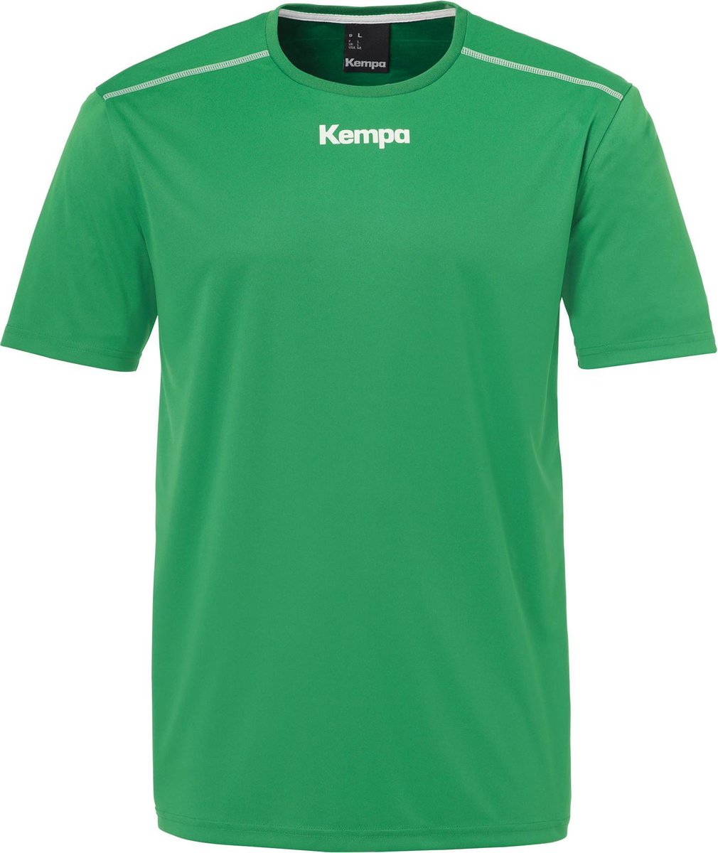Kempa Poly  Sportshirt performance - Maat 140  - Unisex - groen