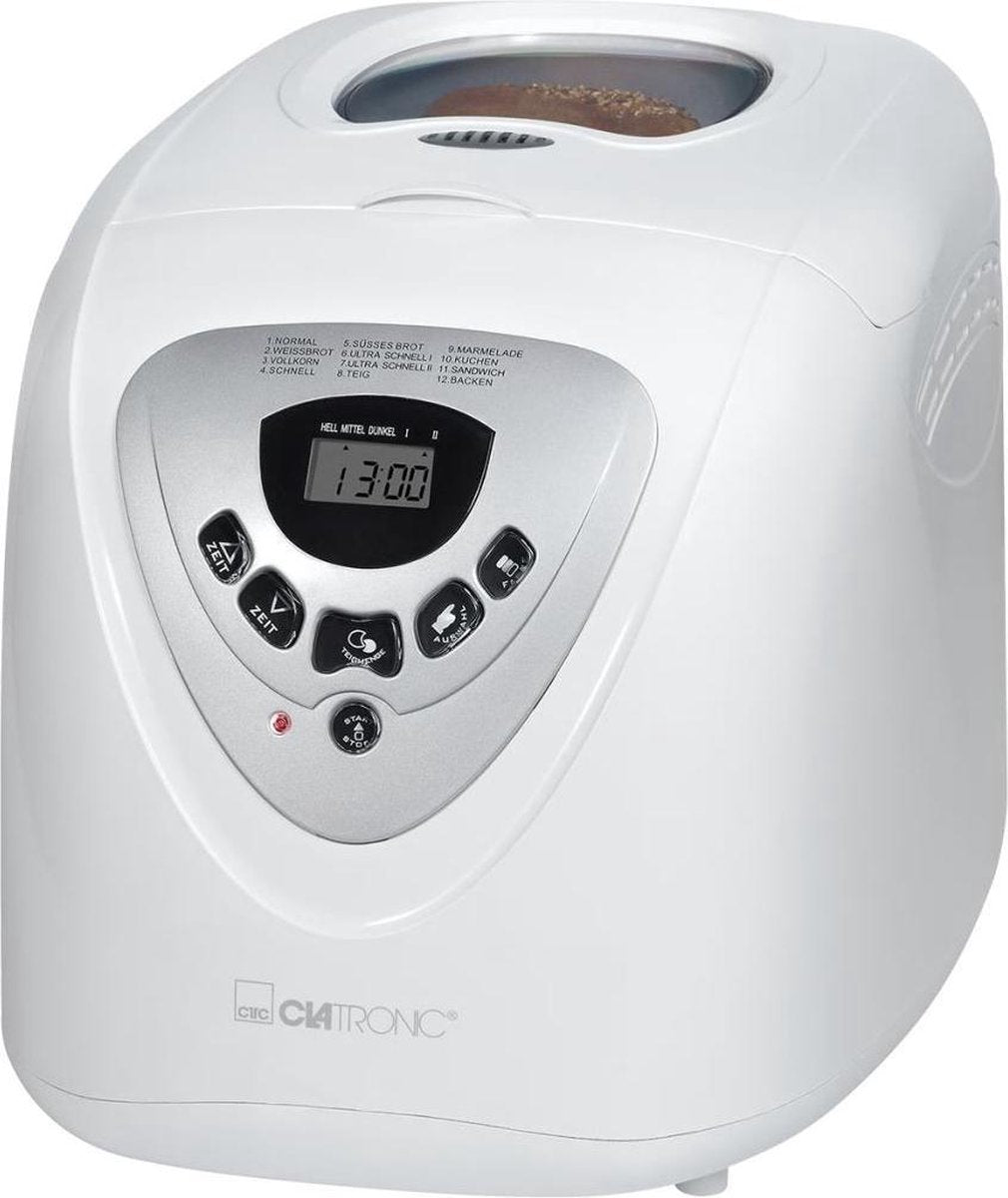 Clatronic Broodbakmachine 600 W Wit BBA 3505