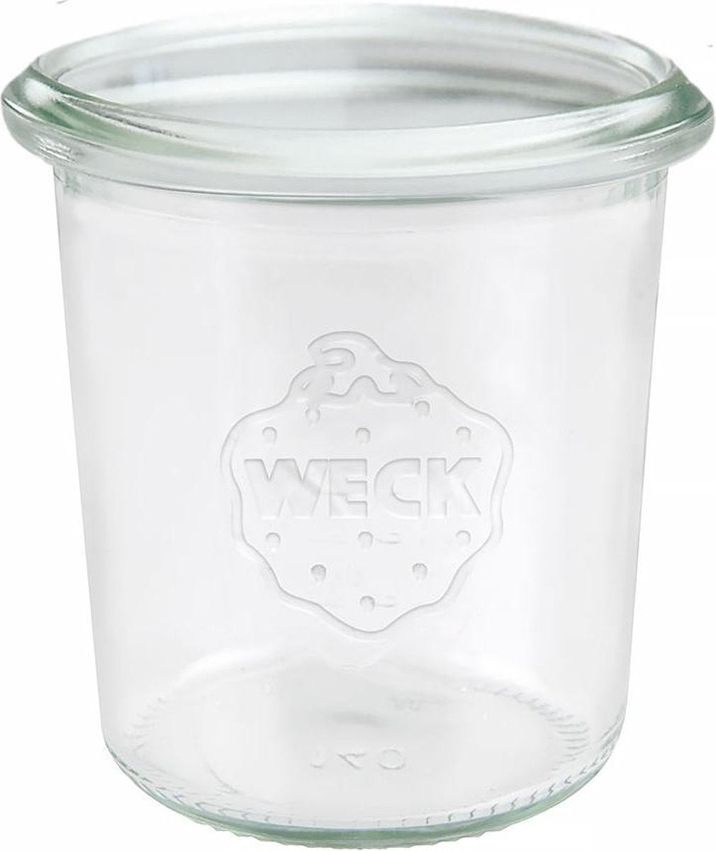 Weck 12 Inmaakbokalen met Glazen Deksel Stortmodel 14cl - ø6cm
