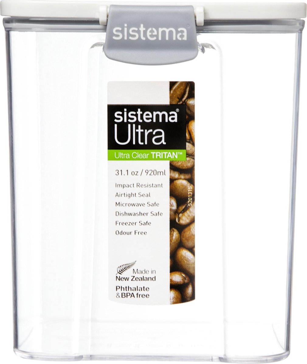Sistema Tritan Ultra Voorraaddoos - Vierkant - 920ml
