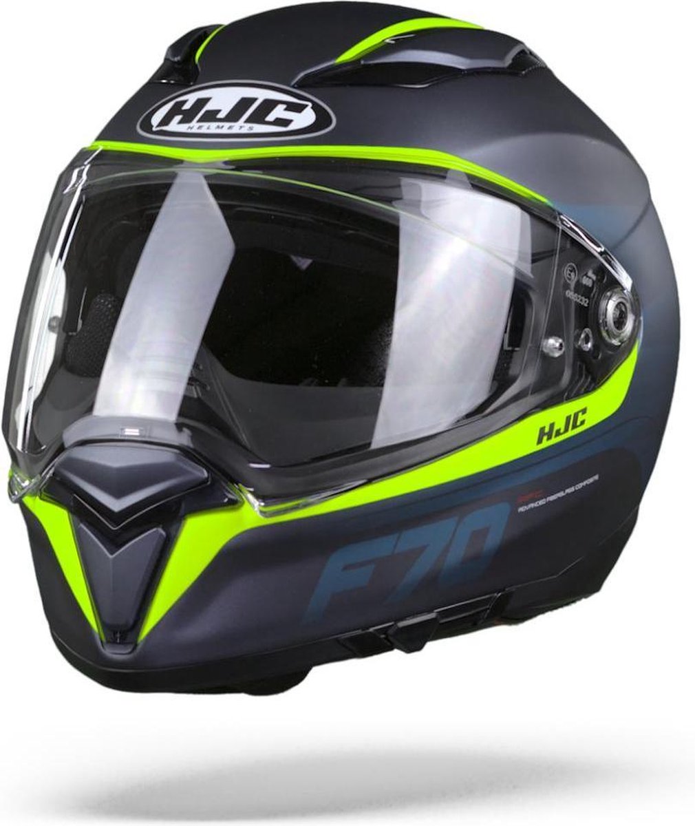 HJC F70 Feron Yellow MC4HSF Full Face Helmet XL