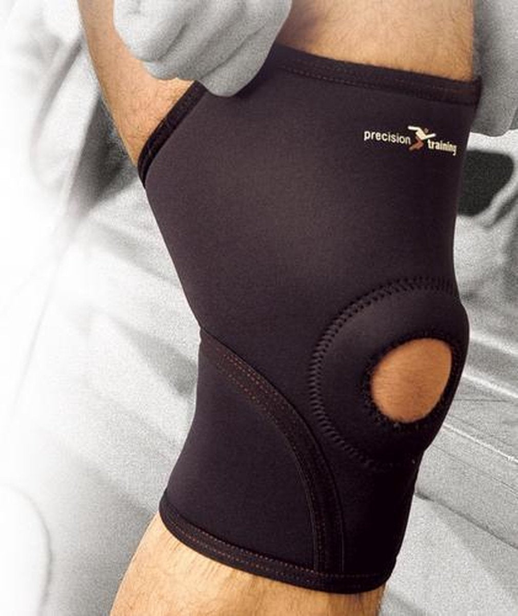 Precision Kniebrace Neopreen/nylon Zwart Maat Xl