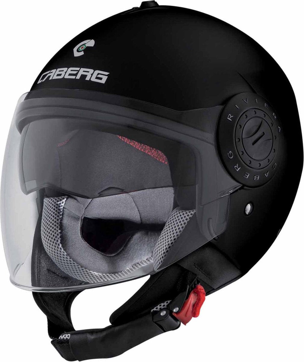 Caberg Jet Riviera - Zwart-Extra Extra Large