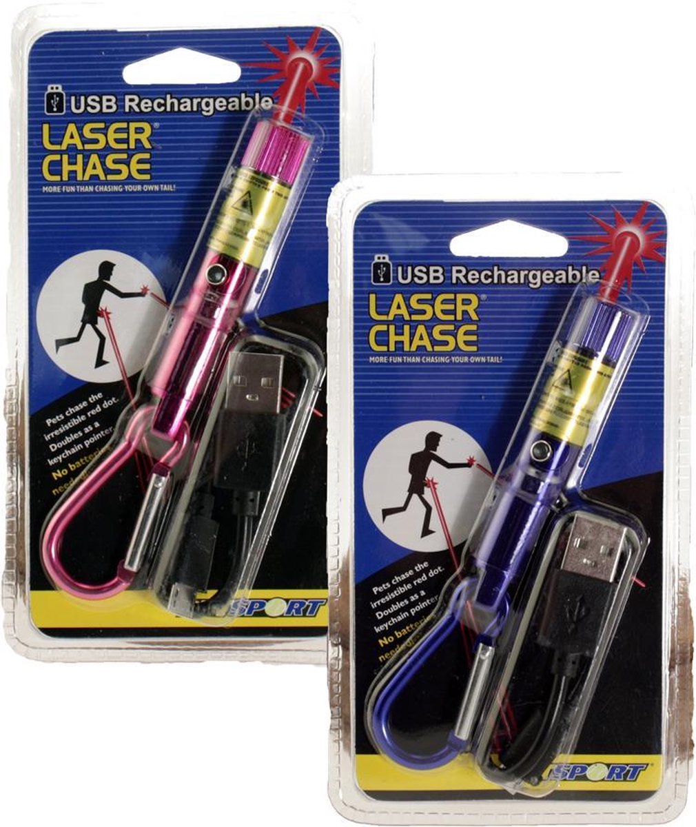 USB Laser Chase Rechargeable