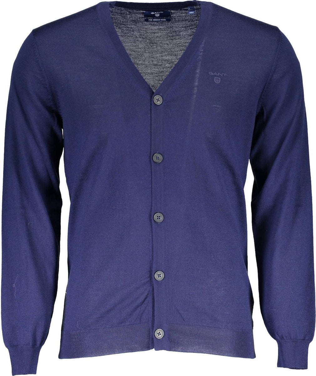 Gant Cardigan Blauw 2XL Heren