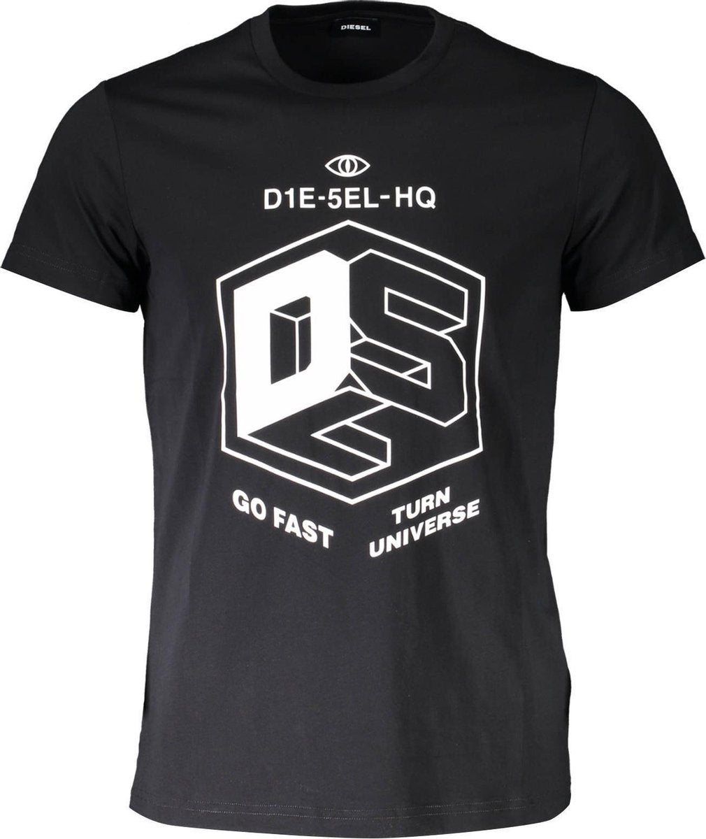 Diesel T-shirt Zwart 2XL Heren