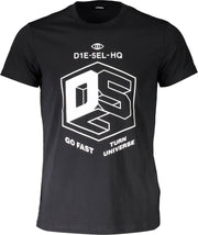 Diesel T-shirt Zwart 2XL Heren