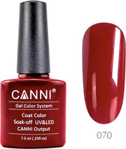 Canni - Gel nagellak - Gellak - Gelpolish - Gel Polish - UV & LED - Royal Garnet (070)