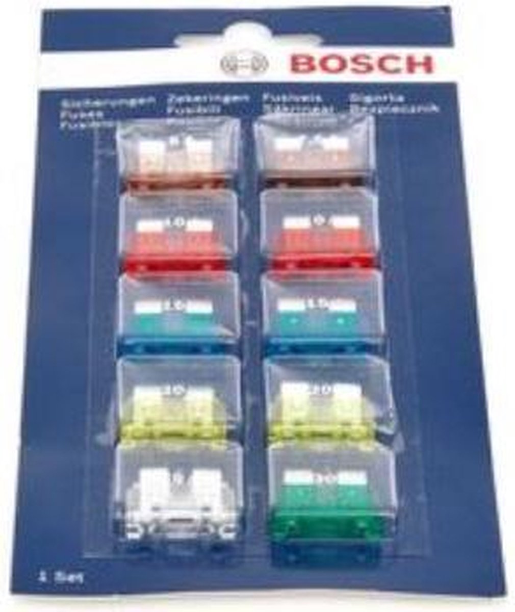 Auto Zekeringen Set Steekzekeringen 10 Stuks Bosch