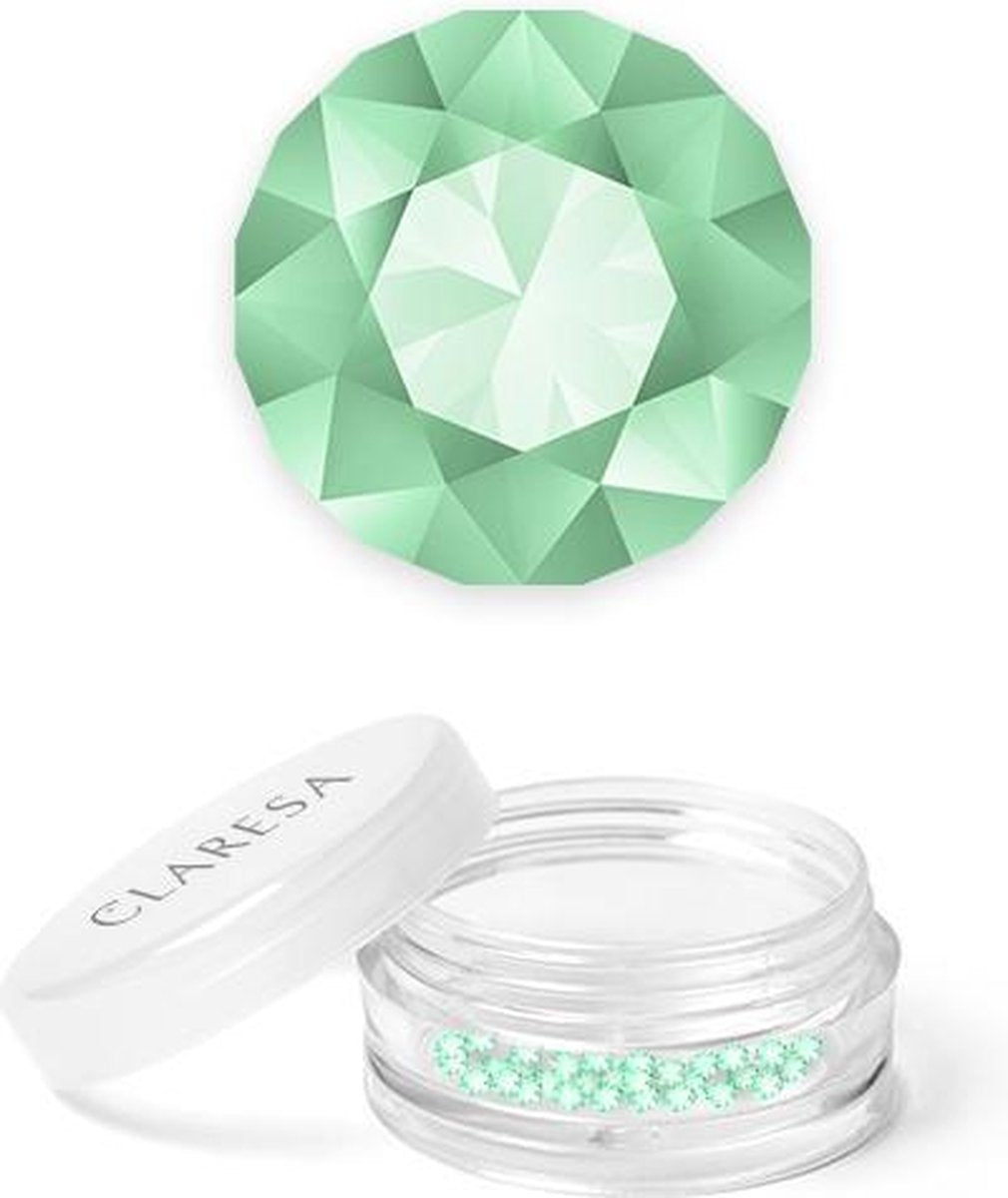 Claresa Nageldecoratie Zirkoon Aquamarie 50 Stuks