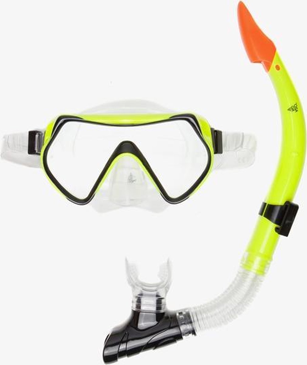 Osaga snorkelset senior - Geel - Maat ONE SIZE