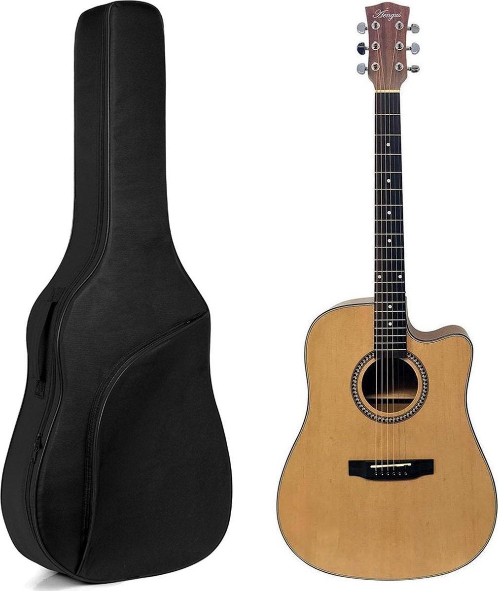 Gitaartas voor akoestische of Western gitaar - 7 mm voering - 41 inch guitar bag