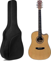 Gitaartas voor akoestische of Western gitaar - 7 mm voering - 41 inch guitar bag