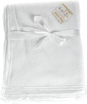 Soft Touch Babydeken Microfleece 100 X 150 Cm Wit