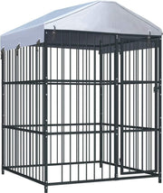 Medina Hondenkennel voor buiten met dak 150x150x200 cm