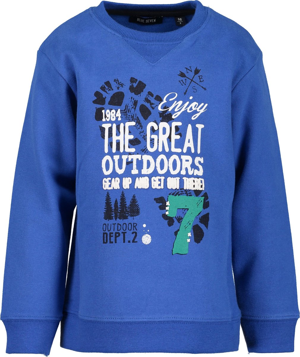 Blue Seven Jongens Trui - Blauw - Maat 104