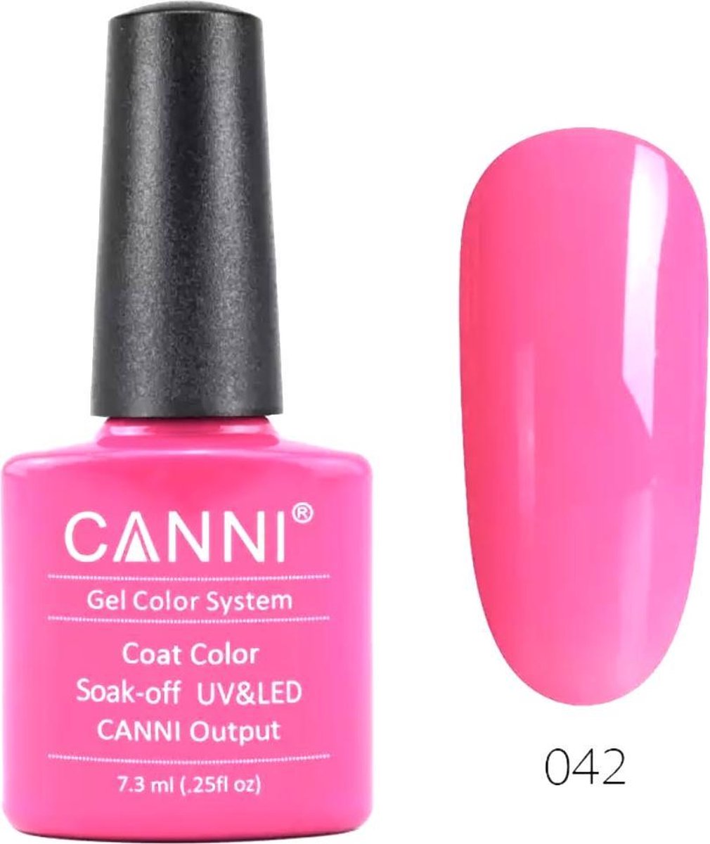 Canni - Gel nagellak - Gellak - Gelpolish - Gel Polish - UV & LED - Dark Magenta (042)