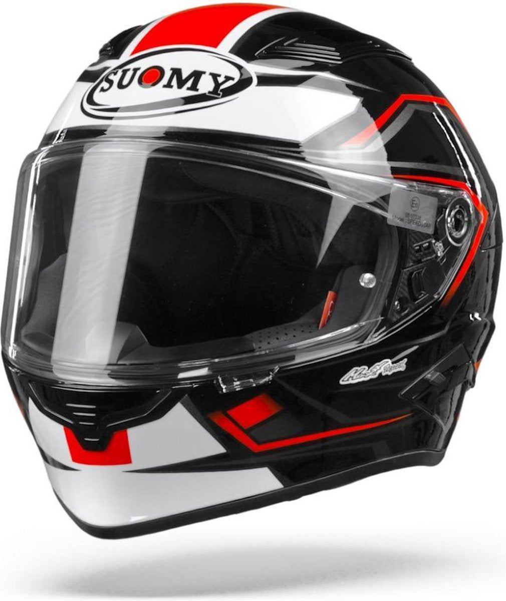 Suomy Speedstar Glow Red Full Face Helmet XL