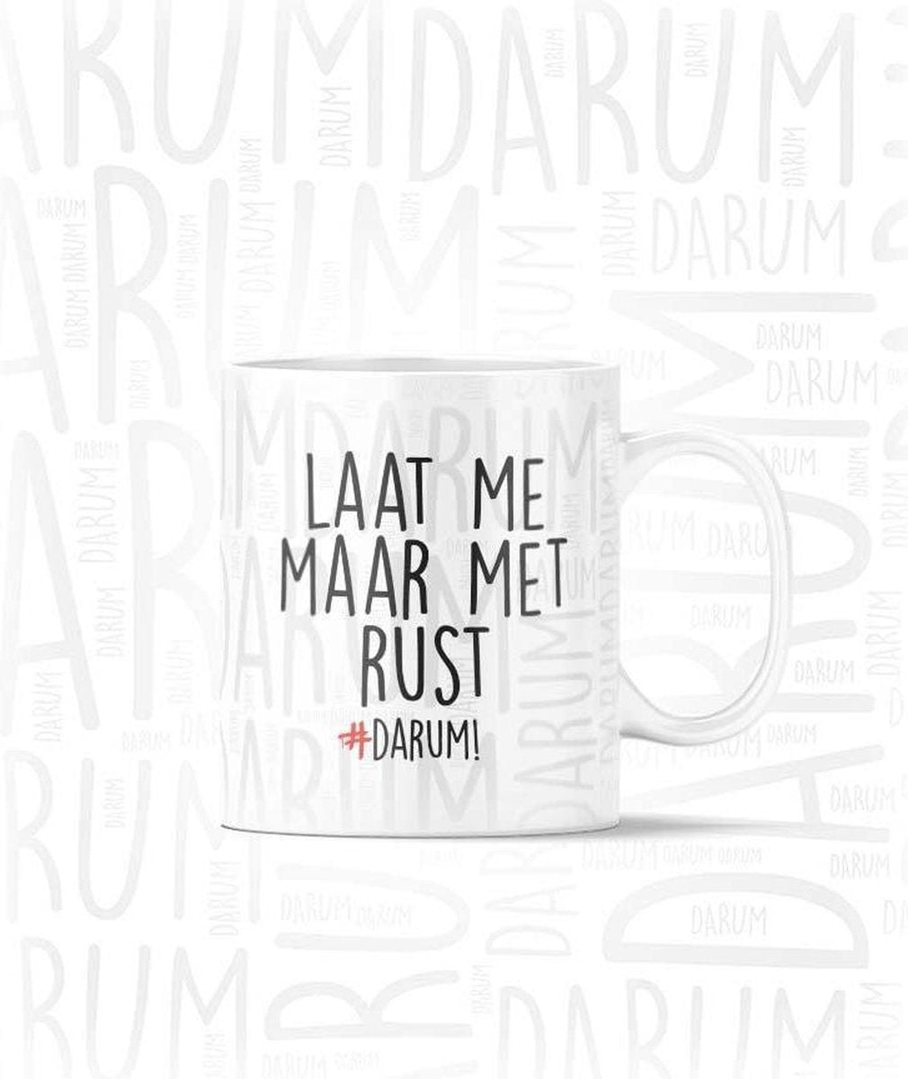 #DARUM! Koffiemok - Laat me maar met rust