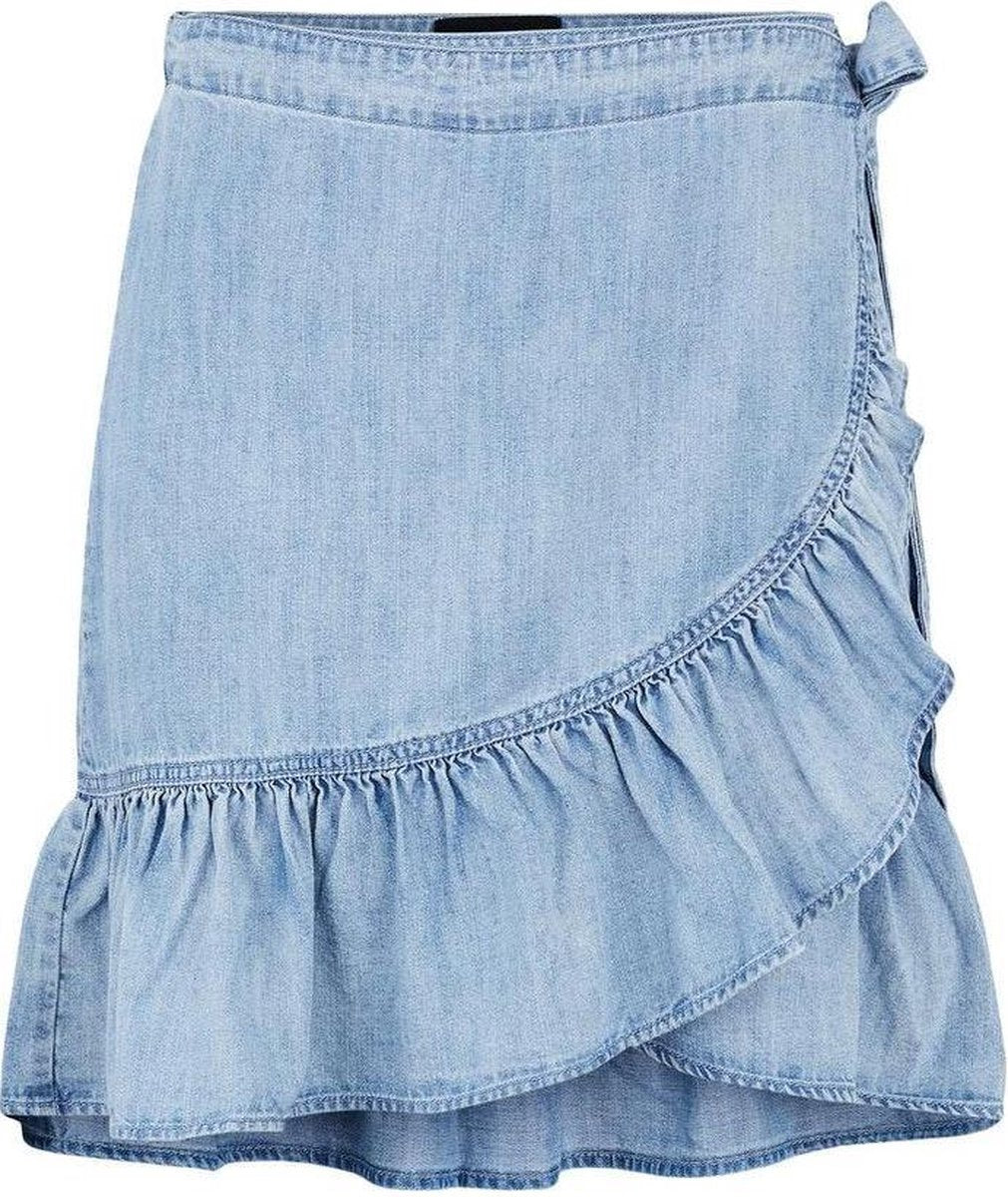 Pieces PCTYRA HW WRAP SKIRT BC Dames Rok - Maat M