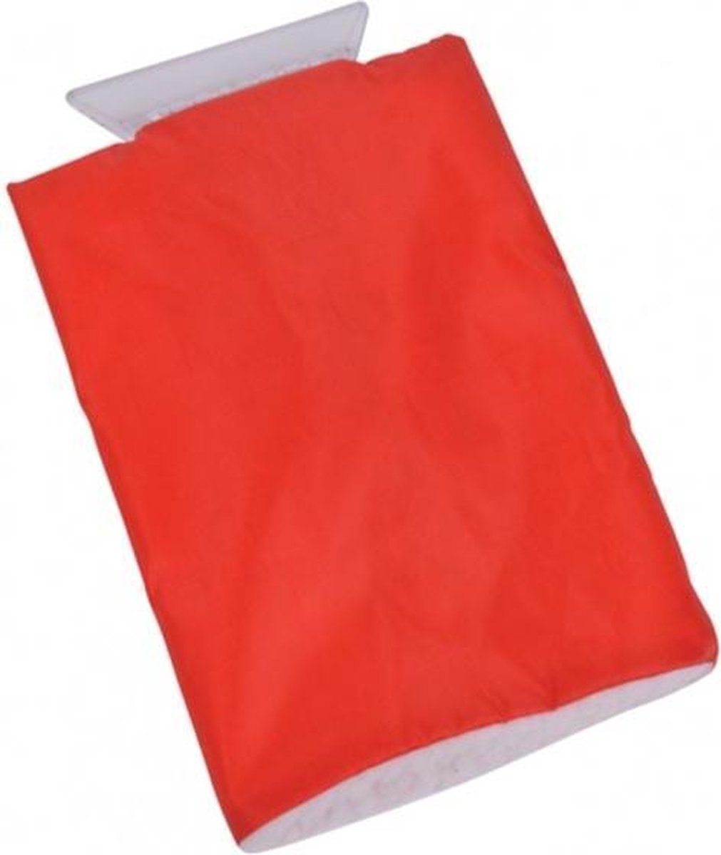 Carpoint Ijskrabber Met Handschoen Rood