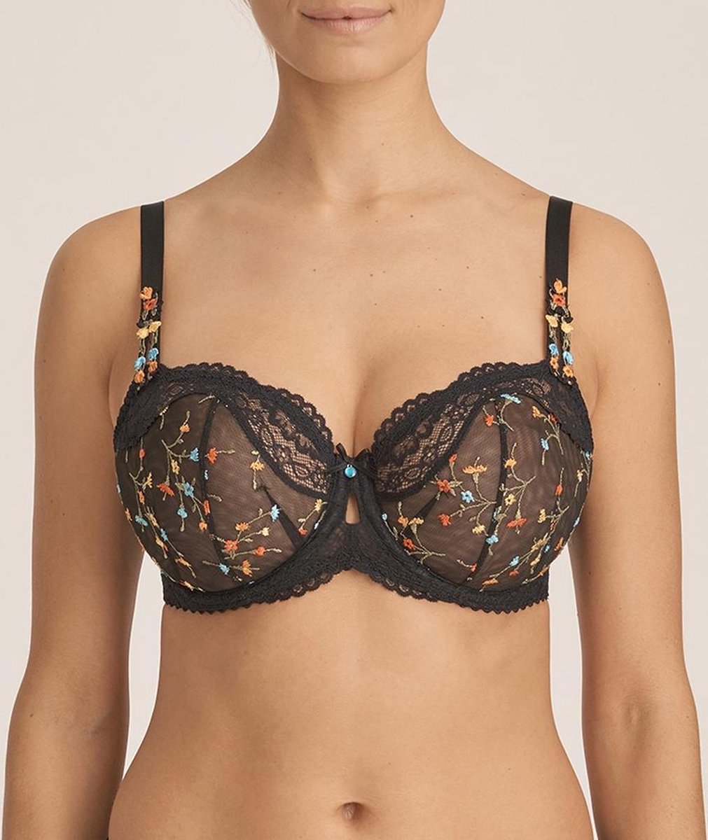 PrimaDonna Midnight Garden Balconnet Bh 0163142 Zwart 80C