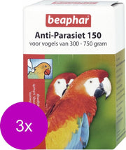 Beaphar Anti-Parasiet 150 Vogel - Vogelapotheek - 3 x 2 pip Van 300 G