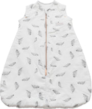 Bamboom Feather Slaapzak Wit 0-6 Mnd