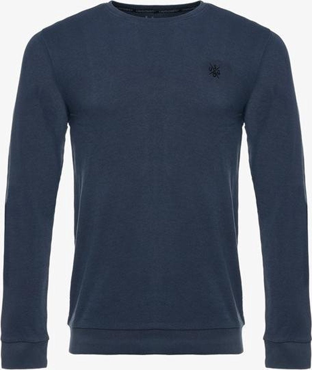 Unsigned  heren sweater - Blauw - Maat XXL