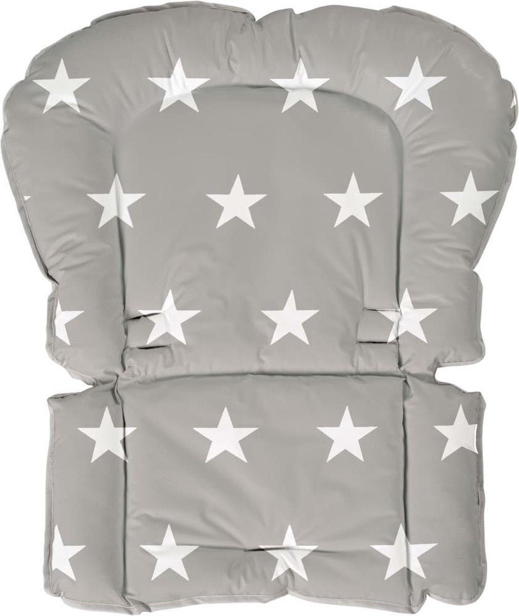 roba Stoelverkleiner bekleed Little Stars 50x65x3.5 cm grijs
