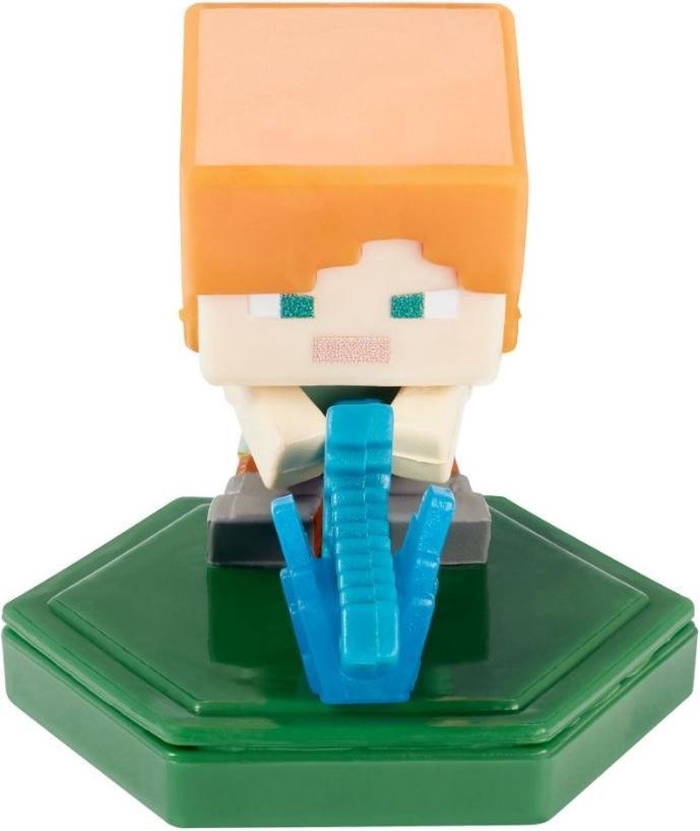 Mattel Speelfiguur Minecraft Earth Boost Junior 5 Cm Oranje/groen